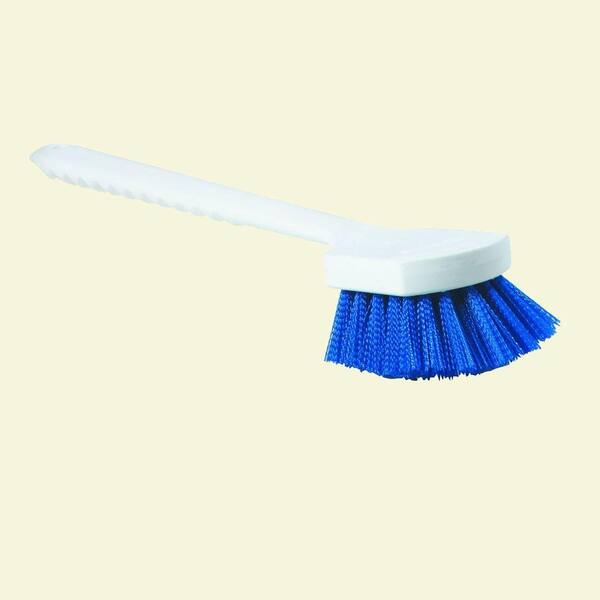 Carlisle 20 in. Polyester Blue Floating Utility Scrub Brush (Case of 12)