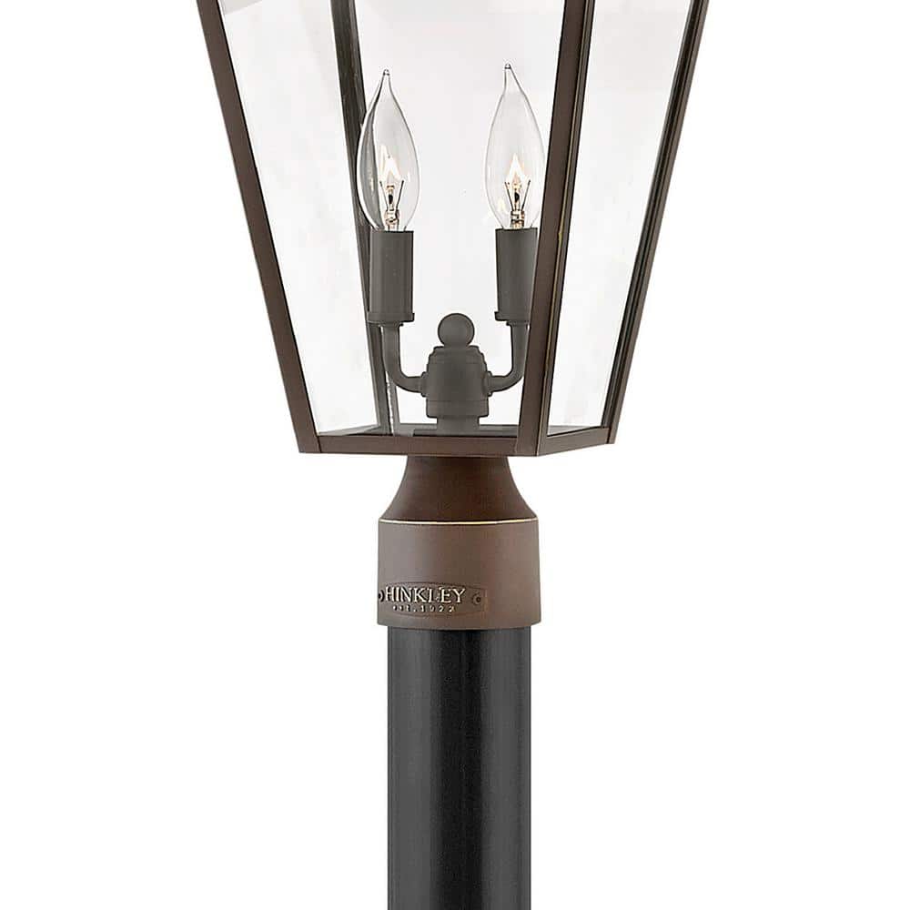 Alford Place Oil Rubbed Bronze 2-Light Outdoor Post Lantern
