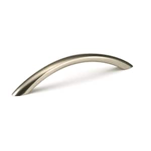 Concord Collection 5 1/16 in. (128 mm) Brushed Nickel Modern Cabinet Arch Pull