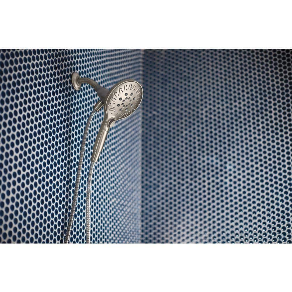 Spot Resist Brushed Nickel Handheld Wall Mounted Shower