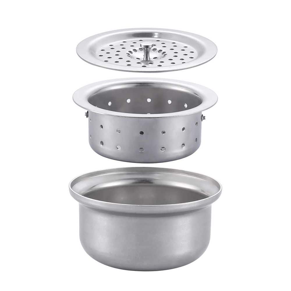 6-1/2 in. Stainless Steel Sink Strainer Kit in Brushed Steel price history on PriceWatchPro