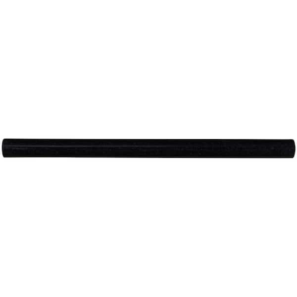 Msi Absolute Black Pencil Molding 3 4, Wall Tile Trim Molding