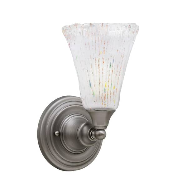 Unbranded Fulton 1-Light Brushed Nickel Wall Sconce