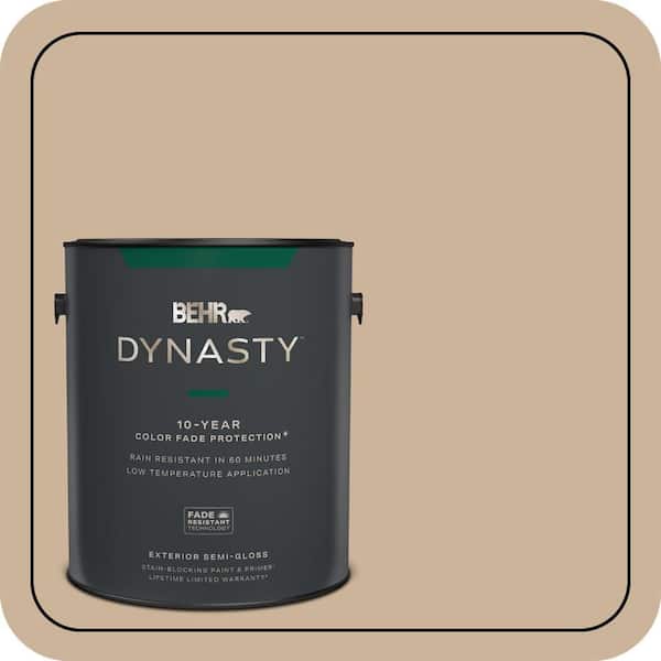 BEHR DYNASTY 1 gal. #T17-03 Sepia Filter Semi-Gloss Enamel Exterior Stain-Blocking Paint & Primer