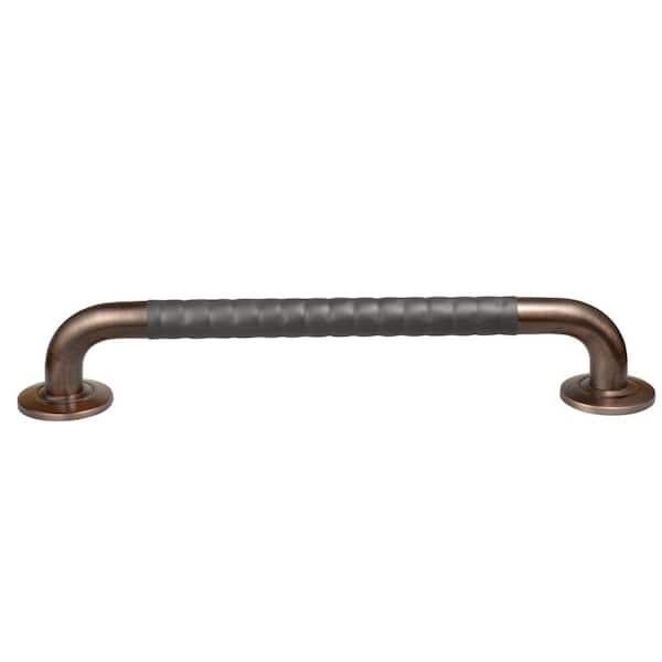 PULSE Showerspas 21 in. Ergo Safety Bar in Oil-Rubbed Bronze