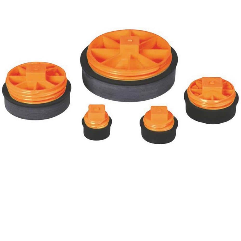 Test-Tite 86385 Combination T-Cone Test Plug, Tests 2-Inch Schedule 40 DWV