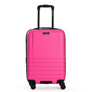 Hereford 22 in. Magenta Carry on Hardside Spinner Luggage