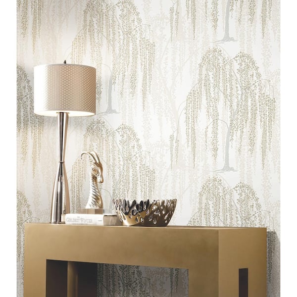 Willow Glow Unpasted Wallpaper (Covers 60.75 sq. ft.)