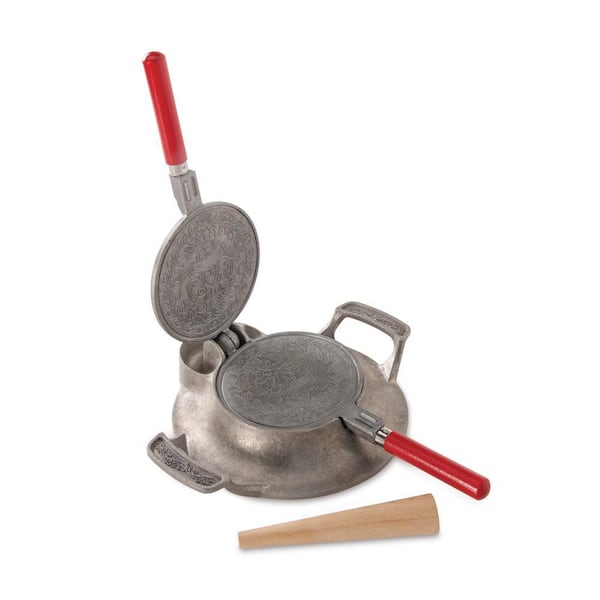 Norwegian Krumkake and Pizelle Iron