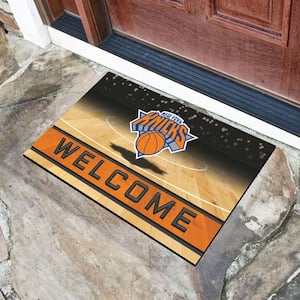 NBA - New York Knicks 18 in. x 30 in. Rubber Door Mat