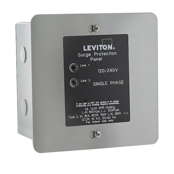 Leviton 120/240-Volt Surge Protection Panel