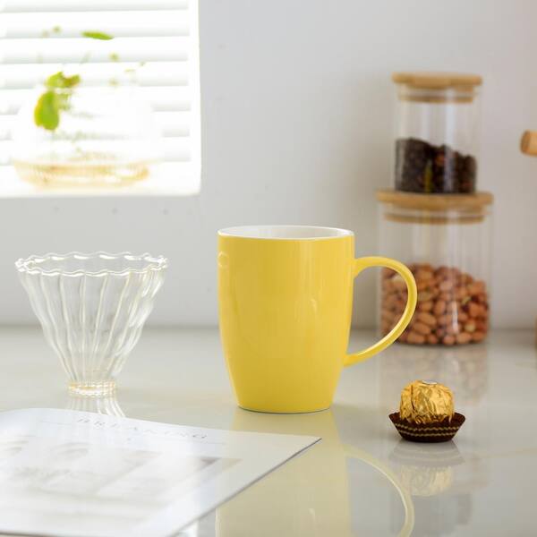 Keurig Coffee Mug ~ Yellow Dishwasher & Microwave Safe ~ Very Good Condition