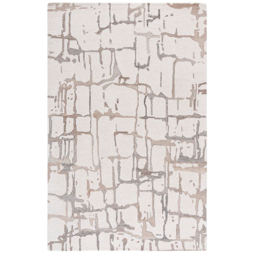 Rodeo Drive 8 ft. x 10 ft. Natural/Ivory Distressed Area Rug price history on PriceWatchPro