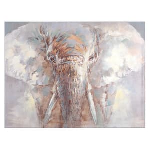 35.5 in. H x 47.3 in. W Face of a King Original Hand Painted Wall Art in Canvas