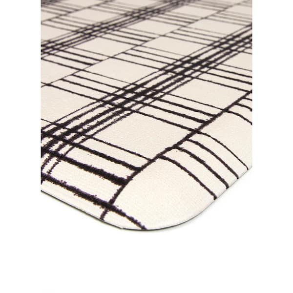 20 in. x 60 in. Rooney Taupe Indoor Anti-Fatigue Comfort Long Mat