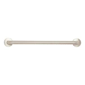 24 in. CuVerro Copper Alloy Antimicrobial, Bathroom Shower Grab Bar, ADA Compliant, Satin Stainless-Steel Finish
