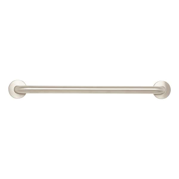 SEACHROME 36 in. CuVerro Copper Alloy Antimicrobial, Bathroom Shower Grab Bar, ADA Compliant, Satin Stainless-Steel Finish