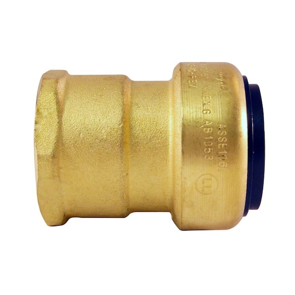 Tectite 1 in. Brass Push-to-Connect x Female Pipe Thread Adapter