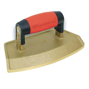18" Dia 3/4 in. Lip Bronze Chamfer Tube Edger with Soft Grip Handle
