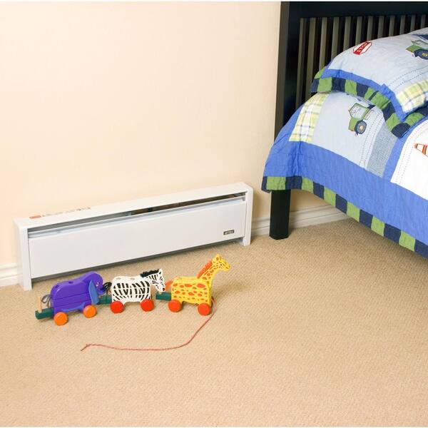 SoftHeat 59 in 1000//750-Watt 240//208-Volt Hydronic Electric Baseboard Heater