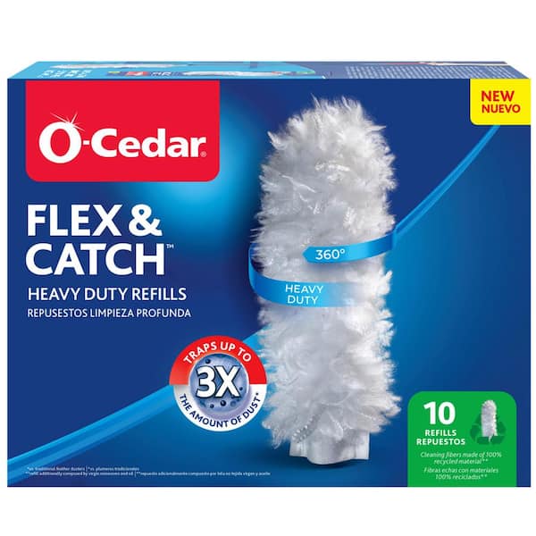 O-Cedar Flex & Catch Heavy Duty Dusting Refills (10 Count)