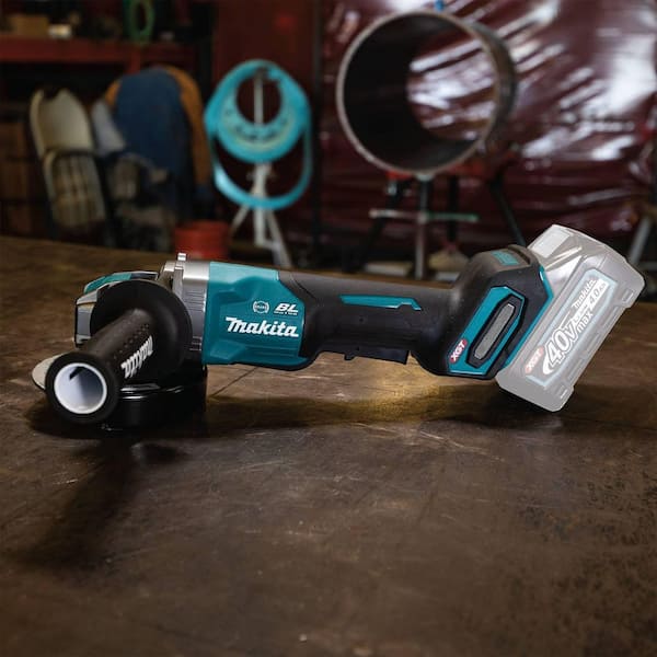 40V max XGT Brushless Cordless 5 in. X-LOCK Paddle Switch Angle Grinder, with Electric Brake (Tool Only)