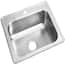 Elkay Dayton Drop-in Stainless Steel 25 In. 1-Hole Single Bowl Kitchen ...