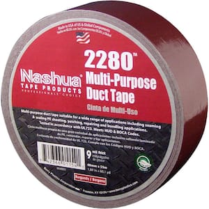 1.89 in. x 60.1 yds. 2280 Multi-Purpose Burgundy Duct Tape