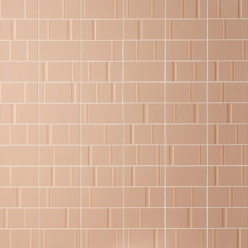 Clay 8'' x 16'' Matte Ceramic Wall Tile