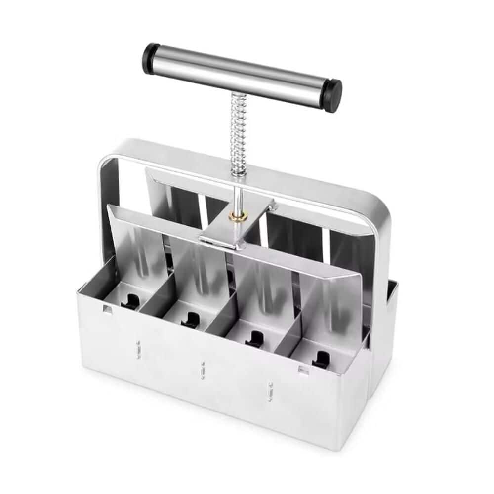 8-Cell Stainless Steel Manual Soil Blocker Seed Stater Tray with 3 Seed Pins for Outdoor and Plant Garden, Sliver price history on PriceWatchPro