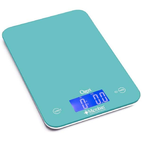 Ozeri Touch II 18 lbs. Digital Kitchen Scale with Microban Antimicrobial Product Protection