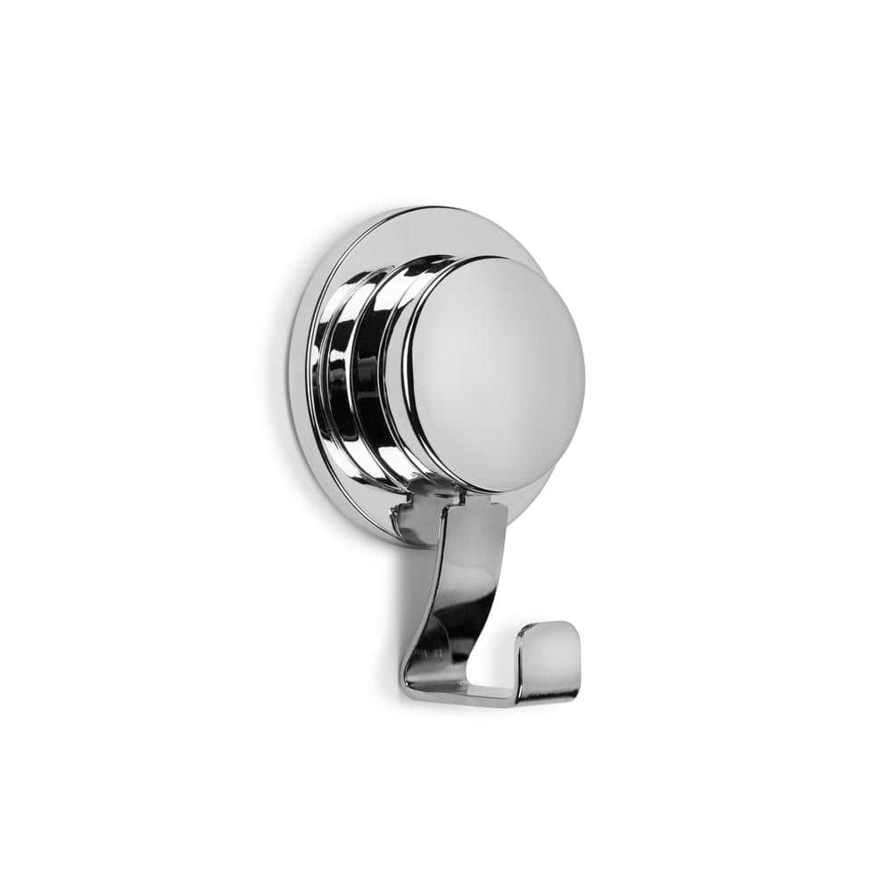 Chrome Stick 'n' Lock Wall Mounted Robe Hook