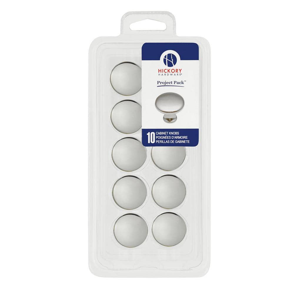 Project-Pack Collection 1-1/8 in. Chrome Finish Cabinet Knob (10-Pack) price history on PriceWatchPro