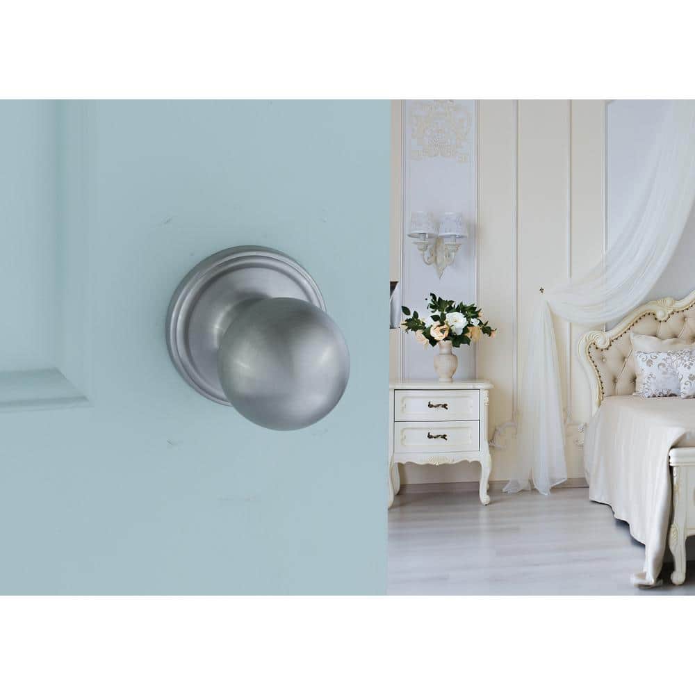 Satin Stainless Steel Full Ball Passage Door Knob