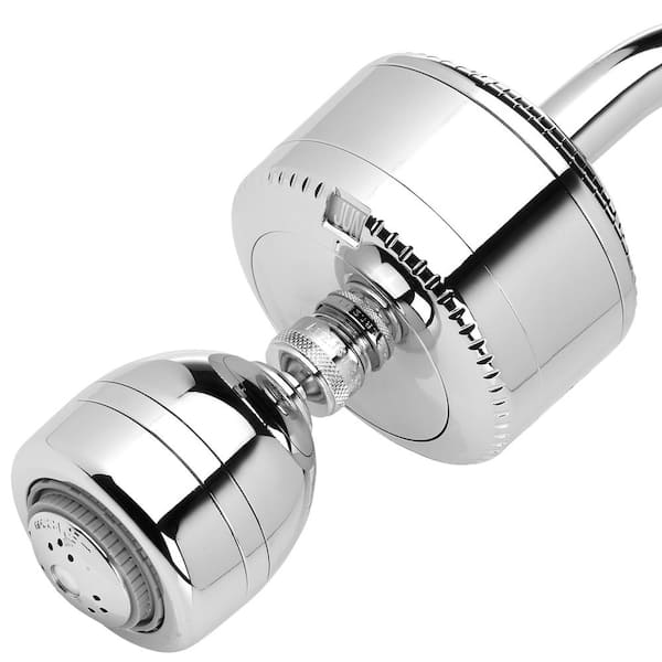 Sprite Showers Slim-Line 2 Shower Water Filtration System with Shower Head in Chrome