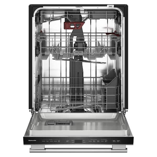24 in. Top Control Built-In Tall Tub Dishwasher in PrintShield Stainless with 40+ Total Wash Jets