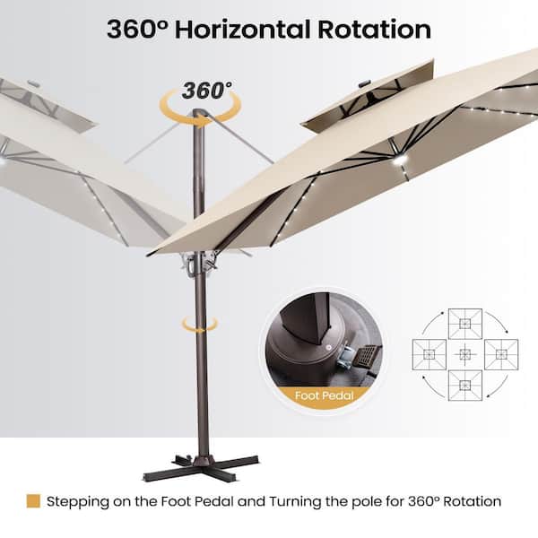 7 foot patio umbrellas sale 7.5ft Patio Market Umbrella,Push Button Tilt Crank Umbrella