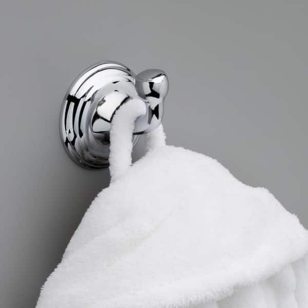 Windemere Single Towel Hook Bath Hardware Accessory in Polished Chrome