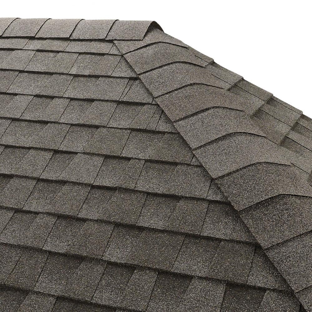 GAF Seal-A-Ridge Pewter Gray Hip and Ridge Cap Roofing Shingles (25 ...