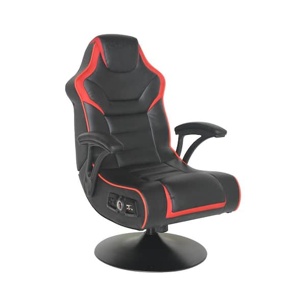 X Rocker Torque 2.1 Black/Red Audio Gaming Chair 5134801 - The Home Depot