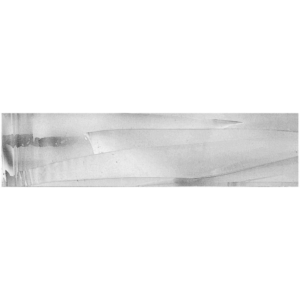 ANDOVA Thames Dover Gray 3 in. x 11-15/16 in. Smooth Ceramic Wall Tile Sample