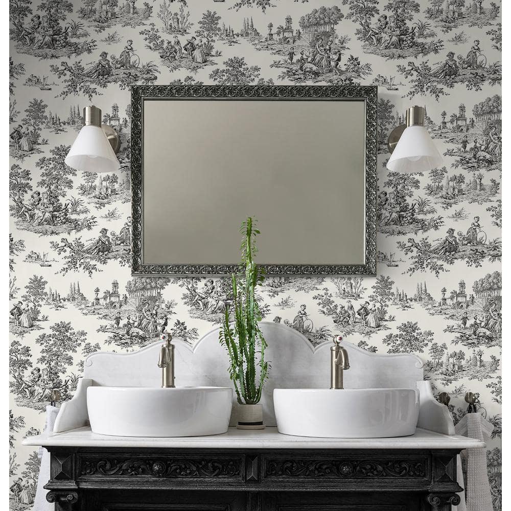 Inkwell French Countryside Peel and Stick Vinyl Wallpaper