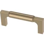 Artesia 3 in. (76 mm) Champagne Bronze Cabinet Drawer Bar Pull