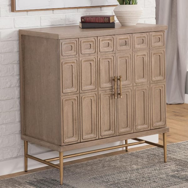 Arun Brown 36 in. Accent Cabinet