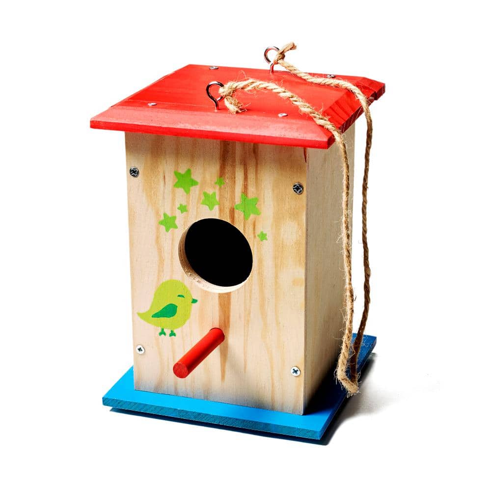 Home Depot Kids Wooden Workshop Bird Feeder Set Kit See Pics NEW SEALED
