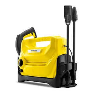 1600 PSI 1.35 GPM K 2 Entry Portable Electric Power Pressure Washer with Vario & Dirtblaster Spray Wands