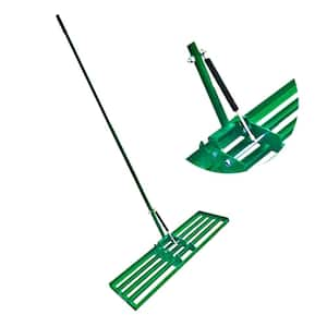 AeroLeveler Lawn Leveling Rake - Patent Pending 36 inch Wide Pneumatic Lawn Leveler Leveling Rake