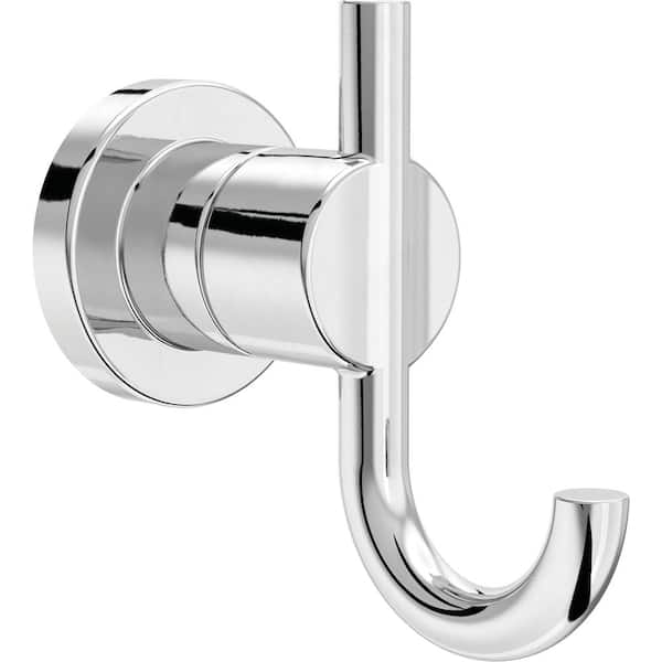 Delta Nicoli Double Towel Hook Bath Hardware Accessory in Polished Chrome  NIC35-PC - The Home Depot