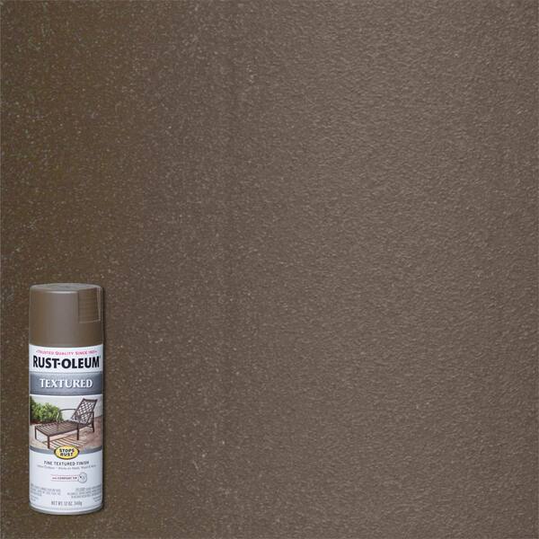 Rust-Oleum Stops Rust 12 oz. Textured Bronze Protective Spray Paint (6-Pack)