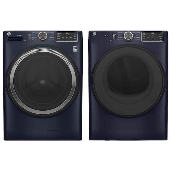 4.8 cu. ft. Front Load Washer with UltraFresh Vent and 7.8 cu. ft. Dryer Set in Sapphire Blue